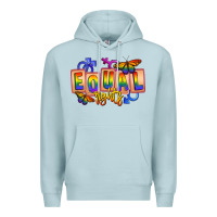 Blue Mist Equal rights Premium Hoodie - FaDigitalArtStudio