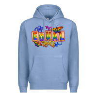 Colony Blue Equal rights Premium Hoodie - FaDigitalArtStudio