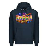 Navy Equal rights Premium Hoodie - FaDigitalArtStudio