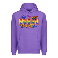 Purple Equal rights Premium Hoodie - FaDigitalArtStudio