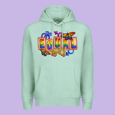 Equal Rights Premium Hoodie Designed By Fadigitalartstudio