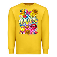 Lemon Mama Premium Sweatshirt - CowhideDigitalArt