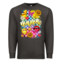 Smoke Mama Premium Sweatshirt - CowhideDigitalArt