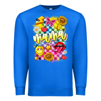 True Royal Mama Premium Sweatshirt - CowhideDigitalArt