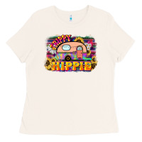 Bone trippy hippie Ladies Tee - NancyCooperArtShop