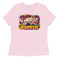 Bubblegum Pink trippy hippie Ladies Tee - NancyCooperArtShop