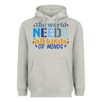 Moon Dust The world needs all kinds of minds Heavyweight Hoodie - CowhideDigitalArt