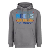 Storm The world needs all kinds of minds Heavyweight Hoodie - CowhideDigitalArt