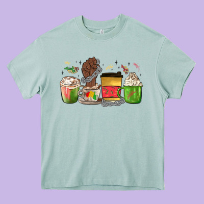 Juneteenth Coffee Cups Heavy Core Tee Designed By Maliassmallbusiness