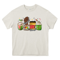 Cream juneteenth coffee cups Heavy Core Tee - MaliasSmallBusiness