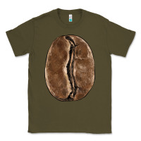 Army Green coffee bean Classic Tee - BarkalooDesign