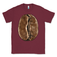 Burgundy coffee bean Classic Tee - BarkalooDesign