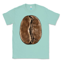 Seafoam coffee bean Classic Tee - BarkalooDesign