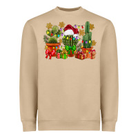 Mushroom christmas cactus Heavyweight Sweatshirt - CowGirlArtShop