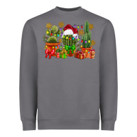 Storm christmas cactus Heavyweight Sweatshirt - CowGirlArtShop