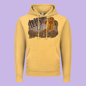 Let's Get Baked Vintage Hoodie Designed By Bettercallsaul