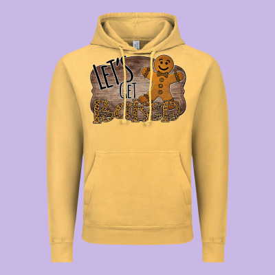 Let's Get Baked Vintage Hoodie Designed By Bettercallsaul