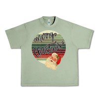 Oil Green retro merry christmas Urban Heavy Tee - Bettercallsaul