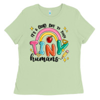 Matcha its a good day to teach tiny humans Ladies Tee - MaliasSmallBusiness