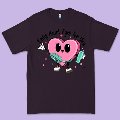 Only Heart Eyes For You Premium Tee Designed By Maliassmallbusiness