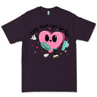 Plum only heart eyes for you Premium Tee - MaliasSmallBusiness
