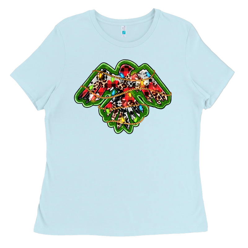 Christmas Western Thunderbird Ladies Tee by RanaPortraitStore | Teevron