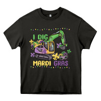 Asphalt i dig mardi gras Heavy Core Tee - MaliasSmallBusiness