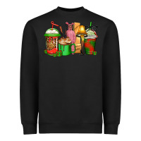 Black christmas movie coffee cups Heavyweight Sweatshirt - CowGirlArtShop
