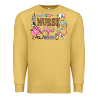 Antique Gold Western Nurse Life Premium Sweatshirt - LillyAllenDesigns