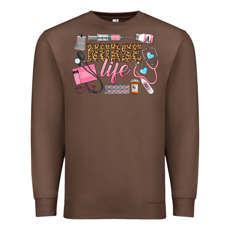 Western Nurse Life Premium Sweatshirt by LillyAllenDesigns | Teevron