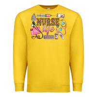 Lemon Western Nurse Life Premium Sweatshirt - LillyAllenDesigns
