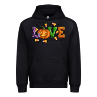 Black Halloween Love Urban Hoodie - Artiststas