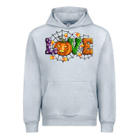 Heather Grey Halloween Love Urban Hoodie - Artiststas