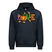 Navy Halloween Love Urban Hoodie - Artiststas