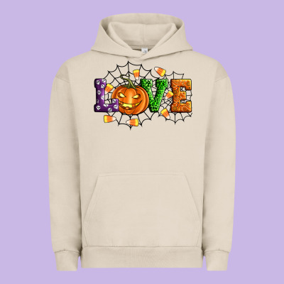 Halloween Love Urban Hoodie Designed By Artiststas