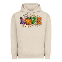 Pigment French Oak Halloween Love Urban Hoodie - Artiststas