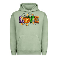 Pigment Oil Green Halloween Love Urban Hoodie - Artiststas