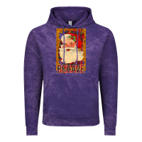 Cloud Purple Behave Santa Vintage Hoodie - Bettercallsaul