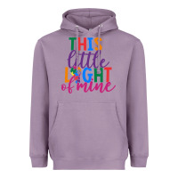 Lavender This Little Light Of Mine Heavyweight Hoodie - CowhideDigitalArt