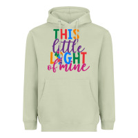 Matcha This Little Light Of Mine Heavyweight Hoodie - CowhideDigitalArt