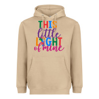 Mushroom This Little Light Of Mine Heavyweight Hoodie - CowhideDigitalArt
