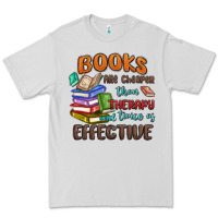Dove Grey books are cheaper than therapy Premium Tee - MaliasSmallBusiness