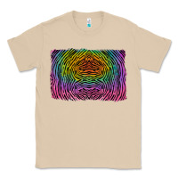 Mushroom colorful zebra background Classic Tee - RanaPortraitStore