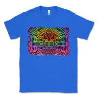 True Royal colorful zebra background Classic Tee - RanaPortraitStore