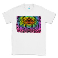 White colorful zebra background Classic Tee - RanaPortraitStore