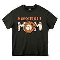 Asphalt baseball mom Heavy Core Tee - MaliasSmallBusiness