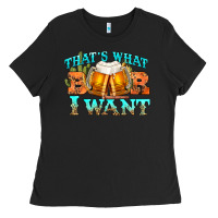 Black western beer thats what i want Ladies Tee - NancyCooperArtShop