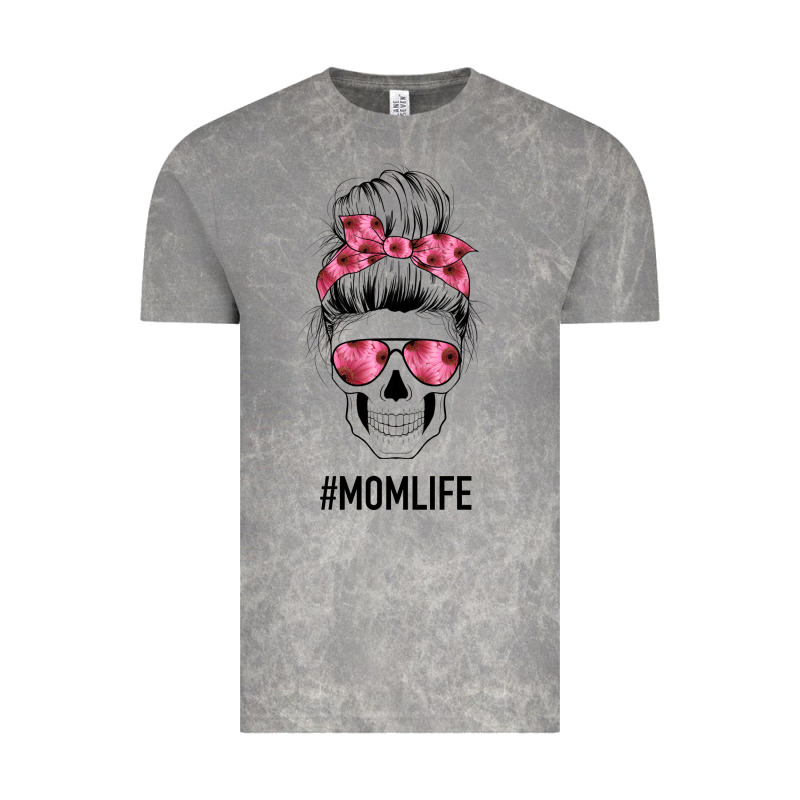 Pink Flower Mom Skull Vintage Tee by Bettercallsaul | Teevron