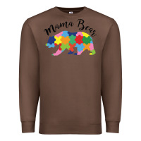 Chestnut mama bear Premium Sweatshirt - CowhideDigitalArt