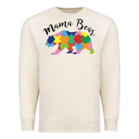 Sandshell mama bear Premium Sweatshirt - CowhideDigitalArt